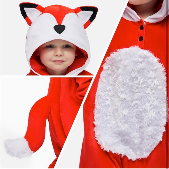 👻 Baby Fox Costume/jumpsuit - Picture 4 of 7